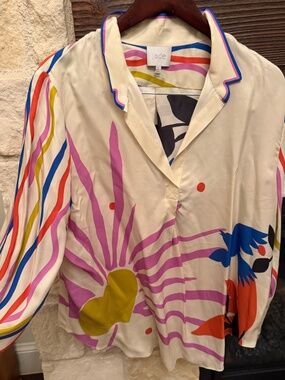 Johnny Was Silky Blouse